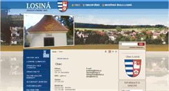 Desktop Screenshot of losina.cz